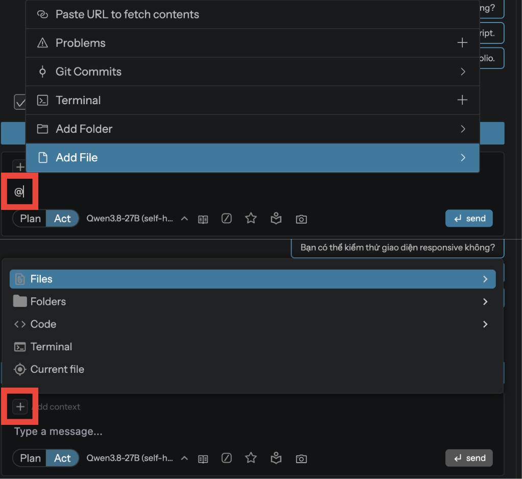 Add Context