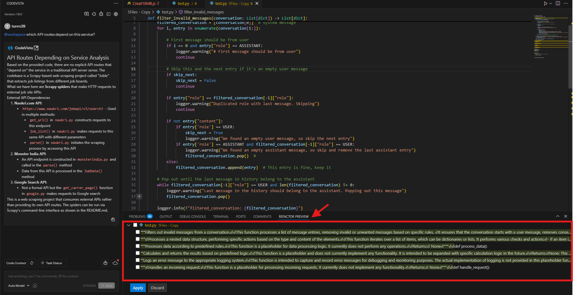 Refactor Preview